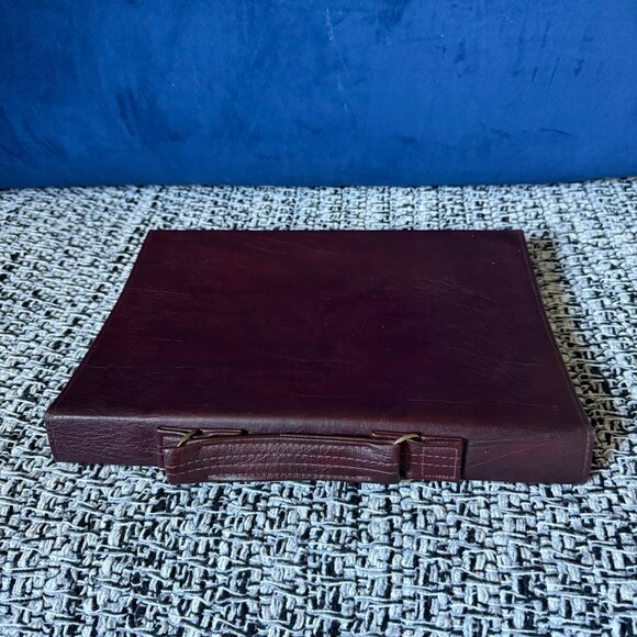 Texas A&M Embossed Logo Vintage Padfolio Notepad Portfolio Document Case by Dart - Picture 14 of 14